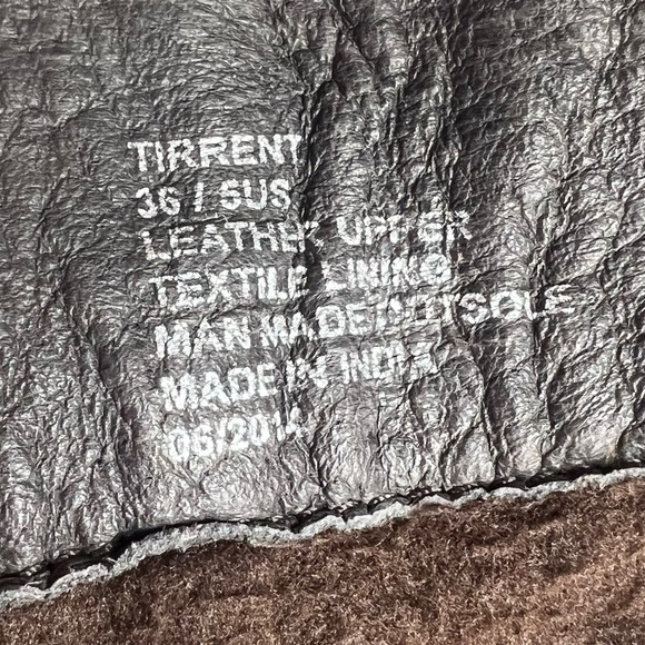 Dune London Women’s Tirrent Winter Brown Leather Knee High Boots - Picture 15 of 16